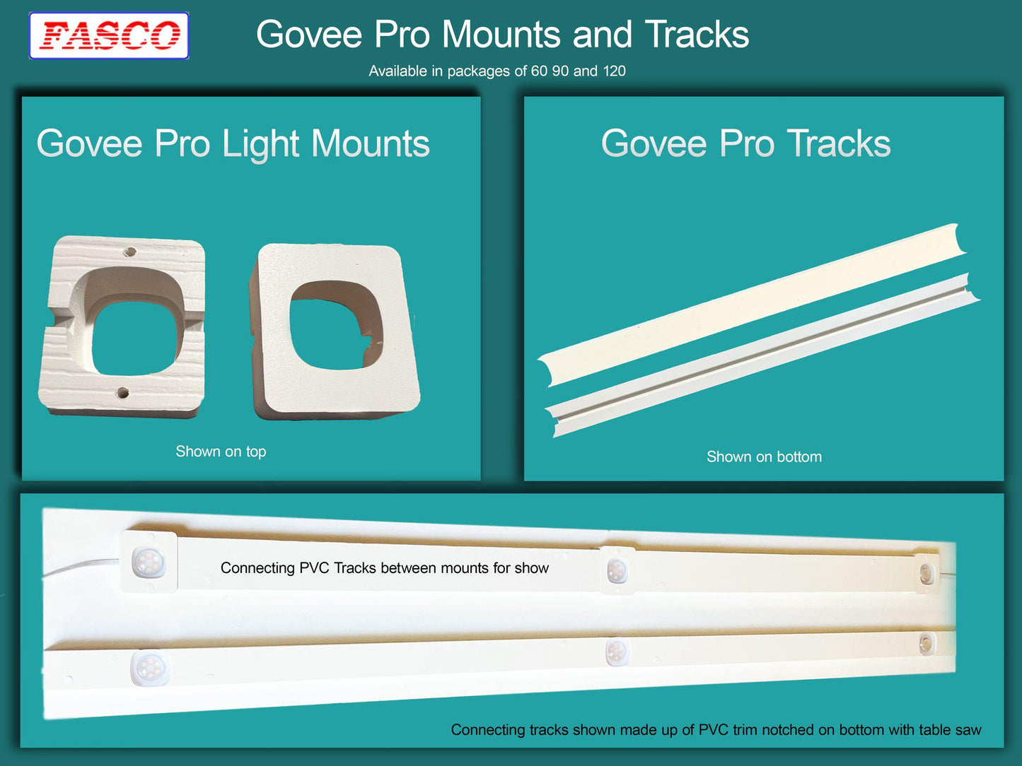 Govee Pro Mount Clips