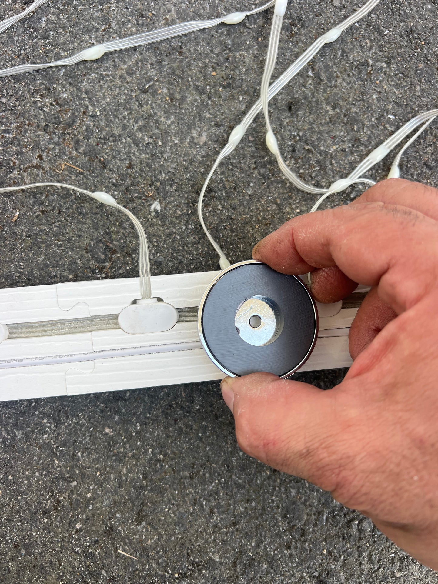 Curtain Mount for Govee Curtain Pro (16 foot doors)